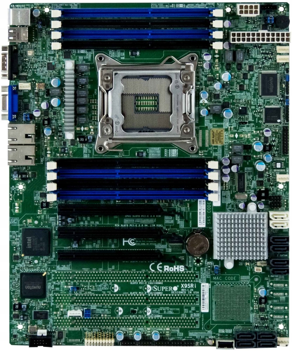 Deska Supermicro X9SRi LGA2011 DDR3 Pcie Atx