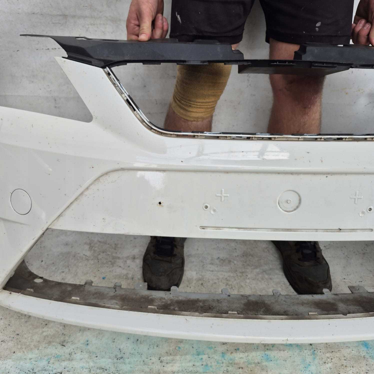 SEAT IBIZA IV 4 FR LIFT 12-17 bumper front front washer