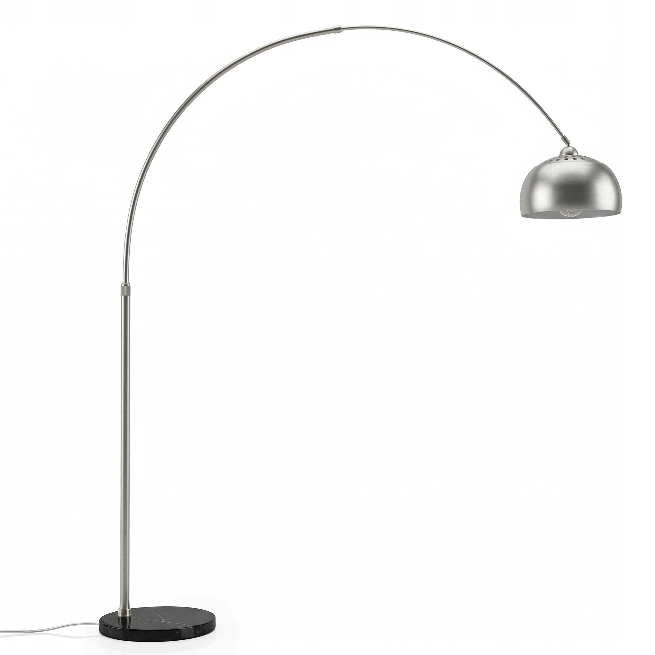 LAMPA PODŁOGOWA STOJĄCA E27 METALOWA NOWOCZESNA STYLOWA REGULOWANA 210cm