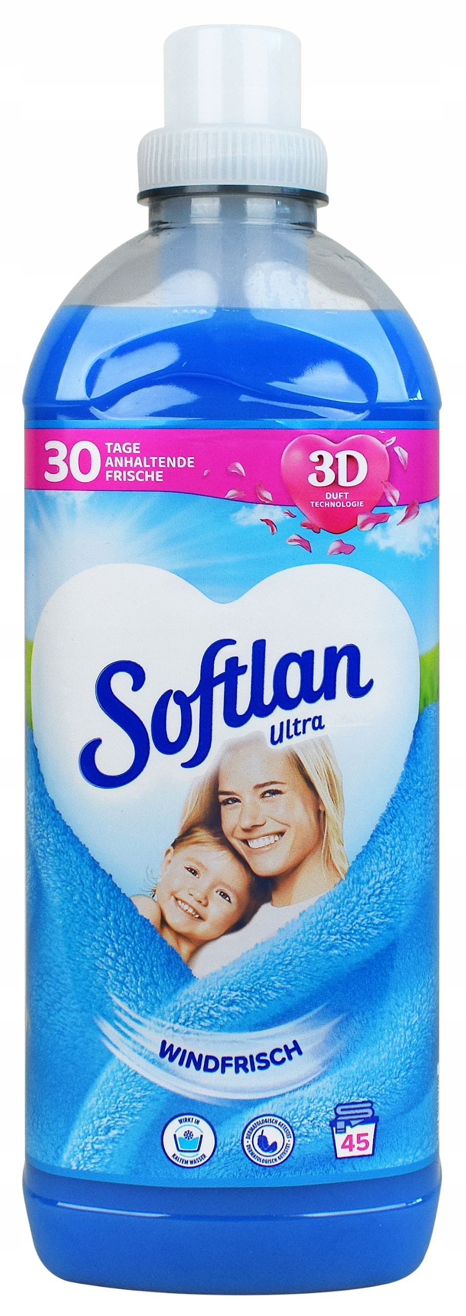 Levně Tekutá aviváž Softlan Windfrisch 1L 45 oplachů