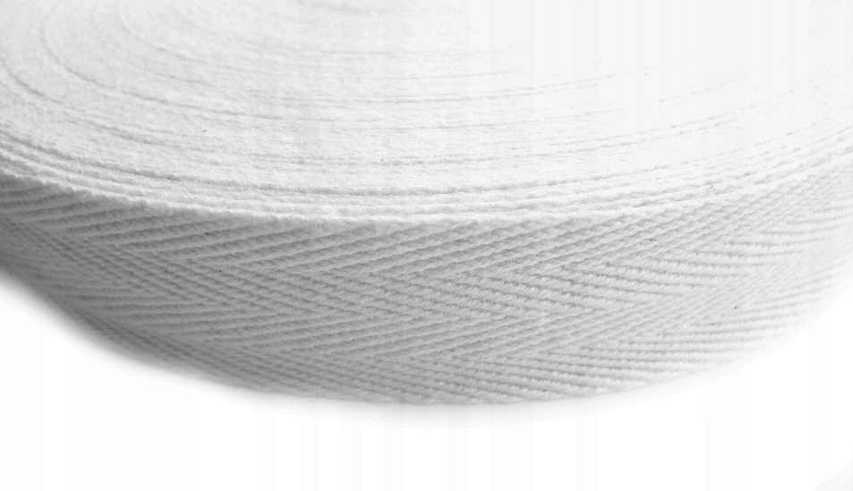 Bavlněná Páska Šedá 15mm *50m*