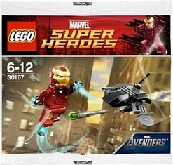 Lego Heroes: Avengers 30167 Iron Man vs. bojový dron