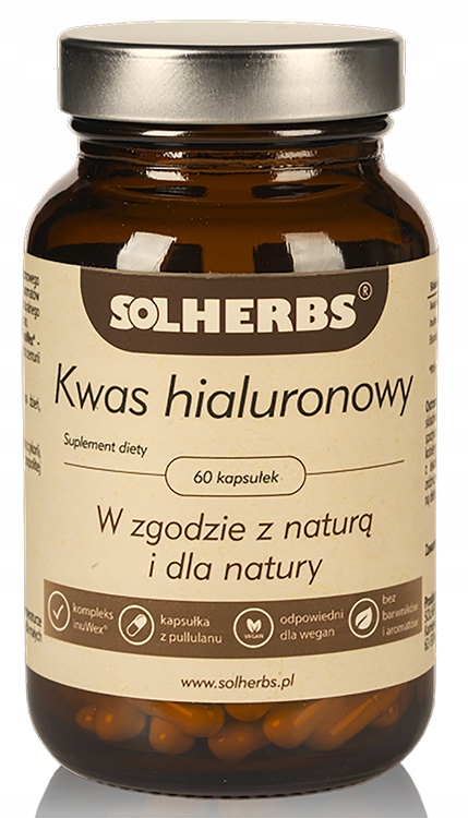 SOLHERBS KYSELINA HYALURONOVÁ - 60kaps