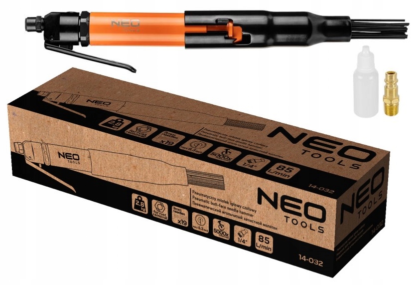 Neo Ihlové kladivo na hrdzu a zvary 19 x 3 mm 14-032