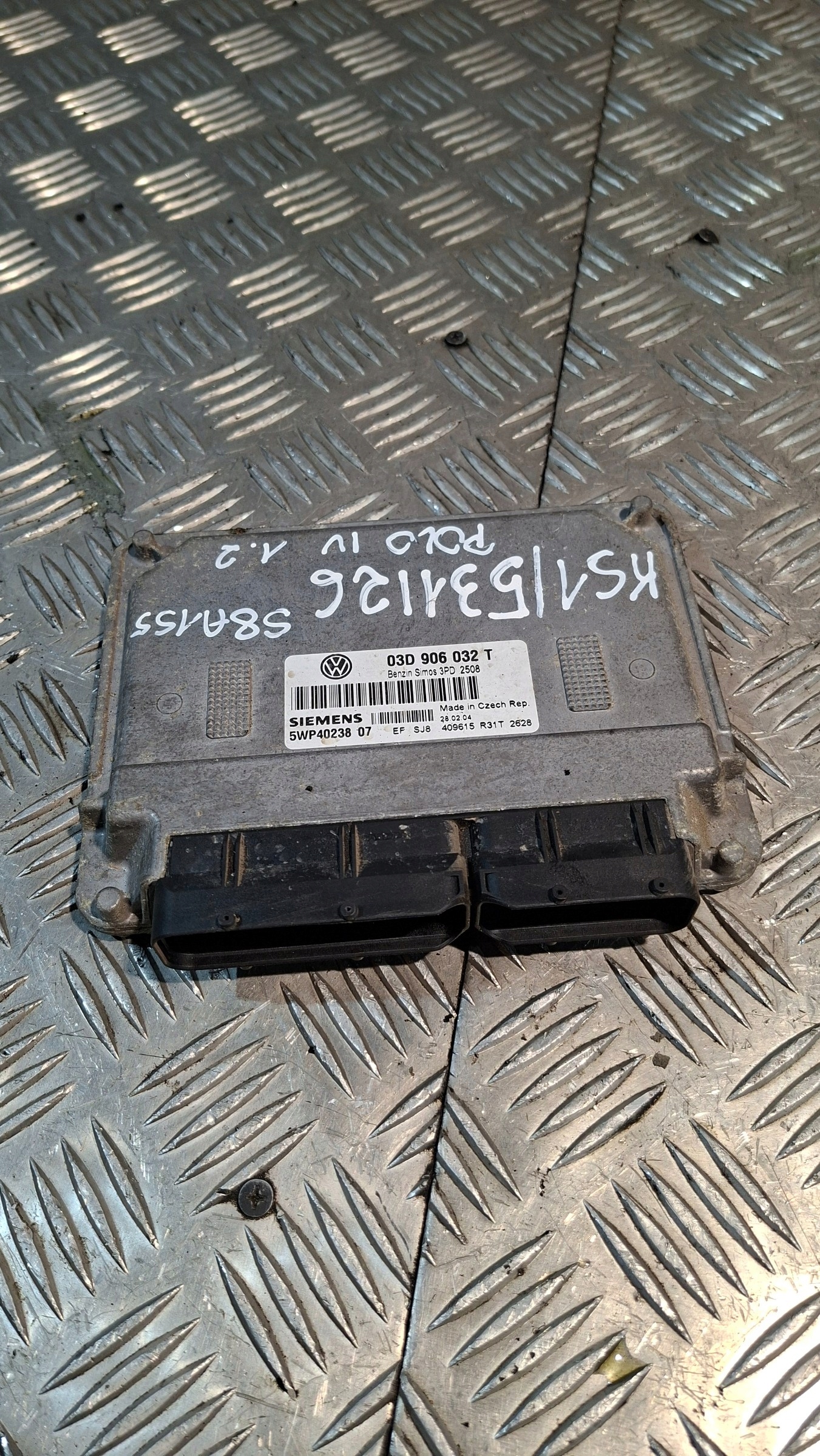 control unit of the engine VW POLO IV 1.2