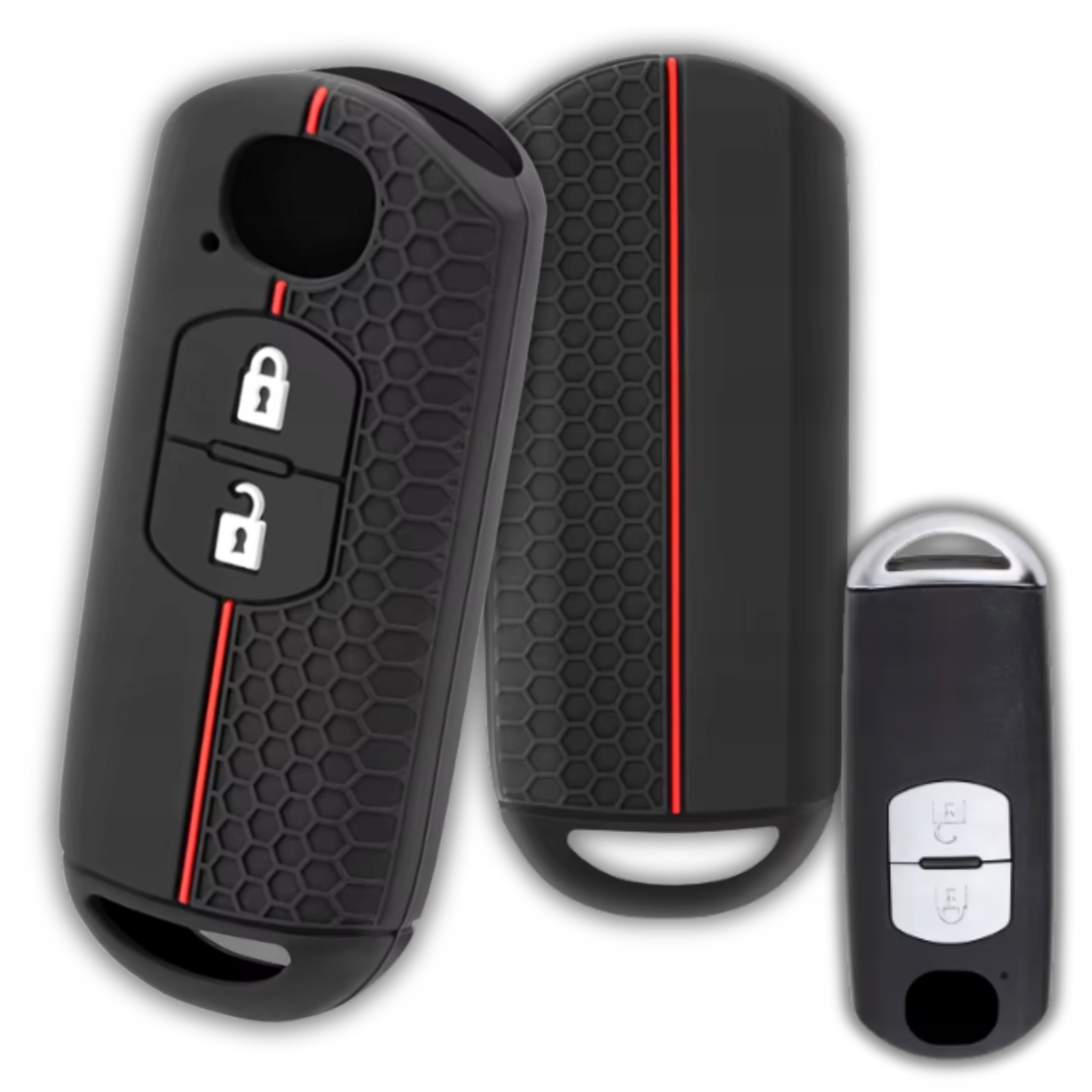 Silikonowe Etui Ochronne Na Kluczyk Pilot Mazda 2, 3, 6, CX-5, MX-5, CX-3