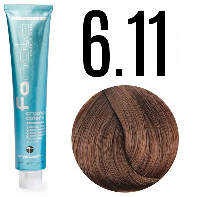 

Fanola Crema Colore 100ml Farba do włosów 6.11