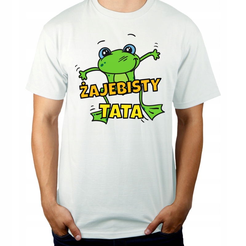 

Żajebisty super tata koszulka