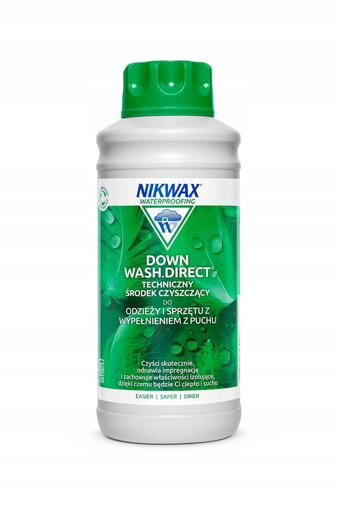 Płyn do prania wypełnienie puchowe kurtka śpiwór Down Wash Direct Nikwax 1l
