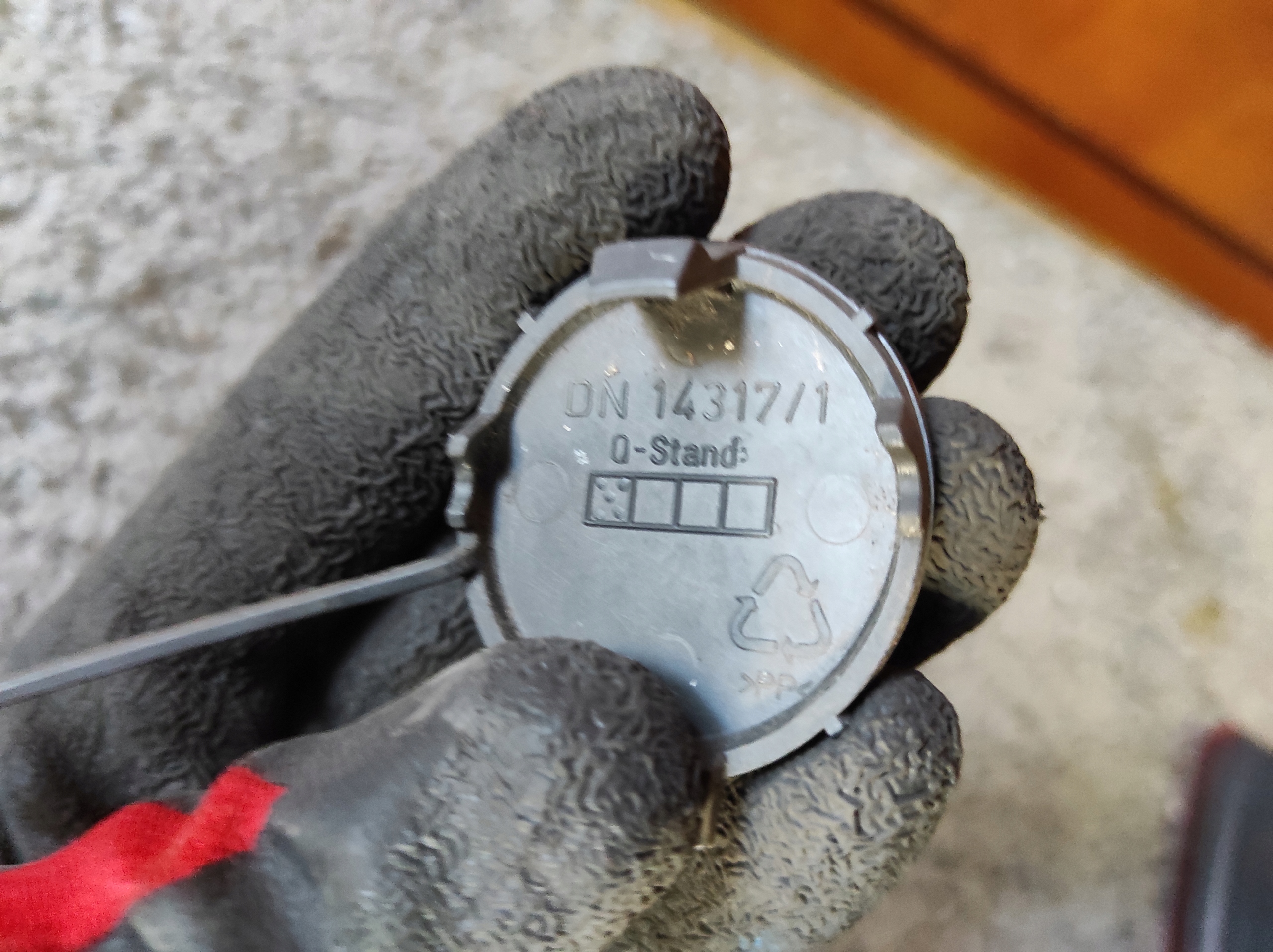 towing hook cap of a bumper Mercedes Sprinter W906