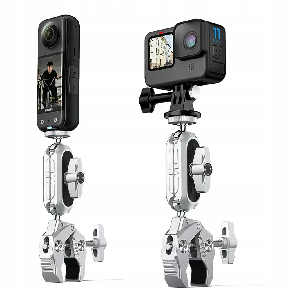 UCHWYT NA MONITOR PODGLĄDOWY ZACISK CRAB 1/4 3/8''