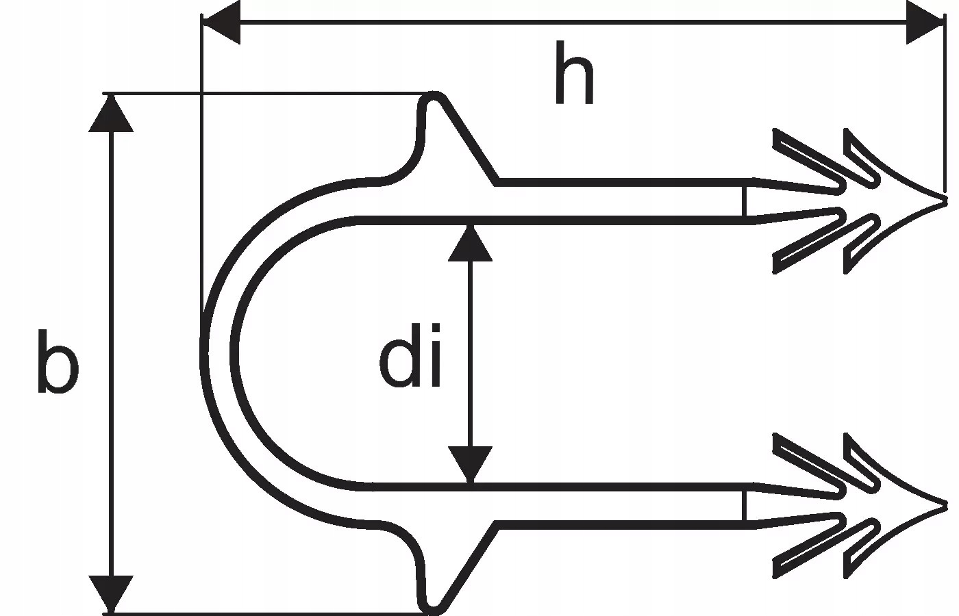 SPINKI DO TAKERA CAPRICORN UPONOR PODŁOGÓWKI OGRZEWANIE PODŁOGOWE 1000 SZT Marka Capricorn