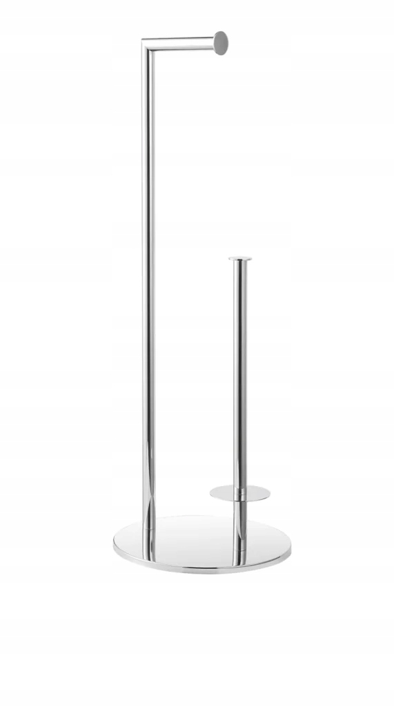 Stojan Stella na toaletný papier náhradné rolky okrúhly leštiaca oceľ
