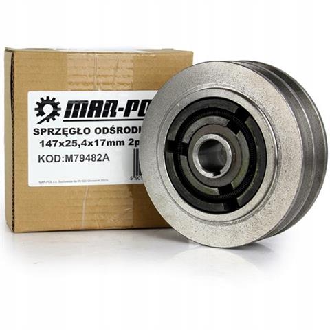 Odstredivá Spojka 147x25,4 mm 2 pásy