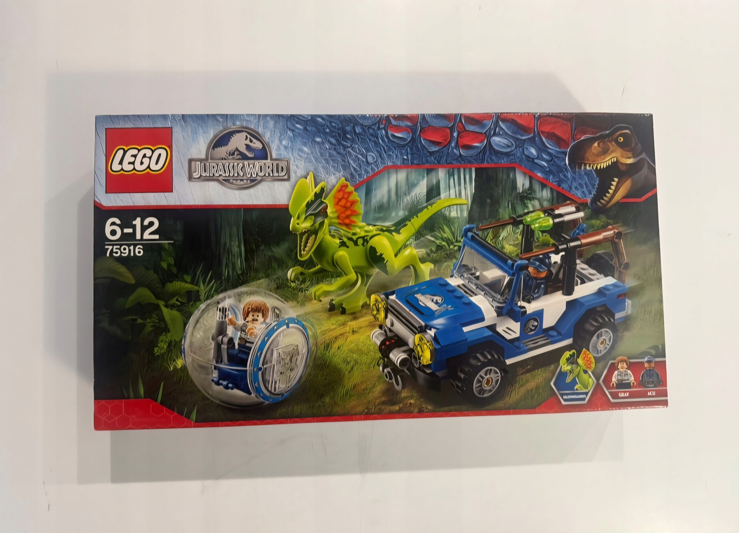 Lego Jurský svět 75916 Přepadení dilofozaura Nové