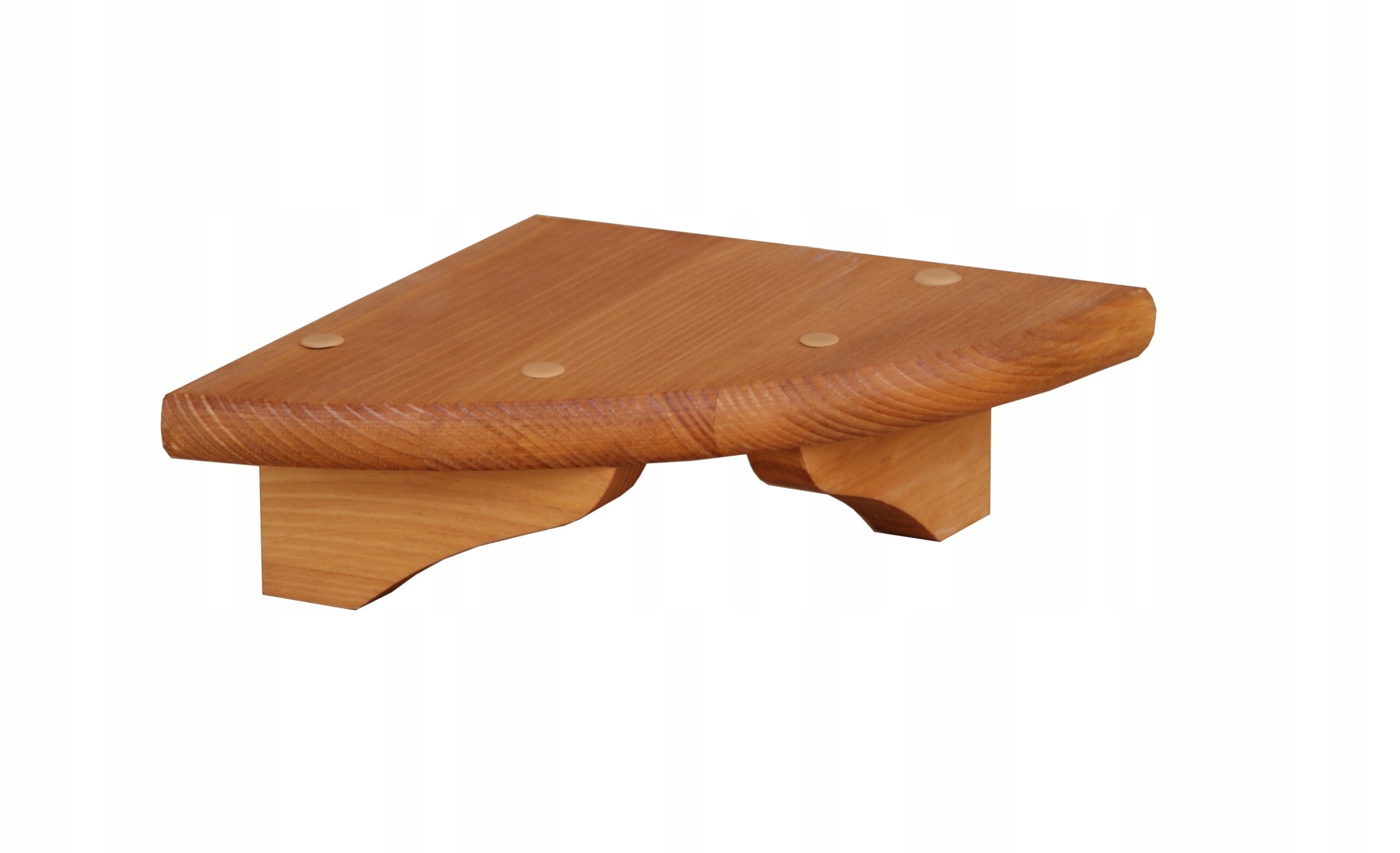 

Półka Rogowa Wisząca Drewniana Mała Sosnowa Olcha