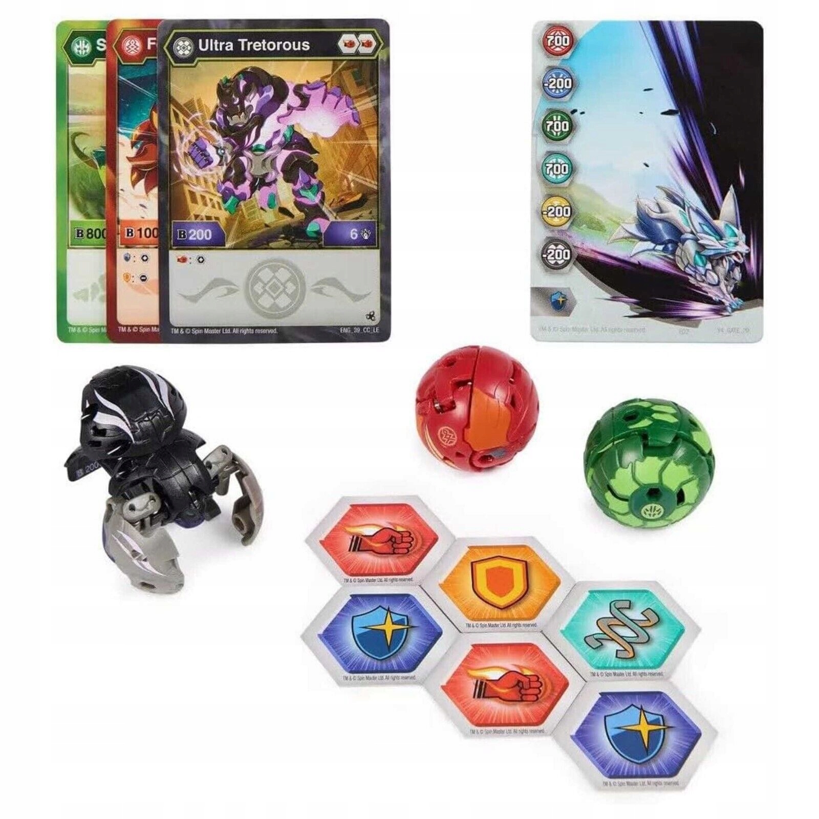 BAKUGAN Legends Zestaw Startowy Ultra TRETOROUS Marka Spin Master