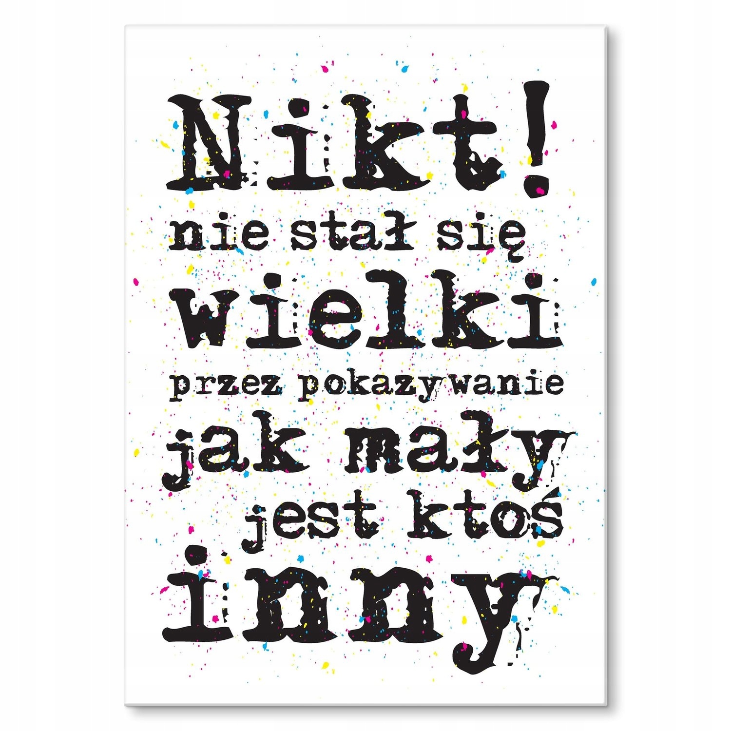 Kovový plakát Velký muž Dárek 30 x 42 cm