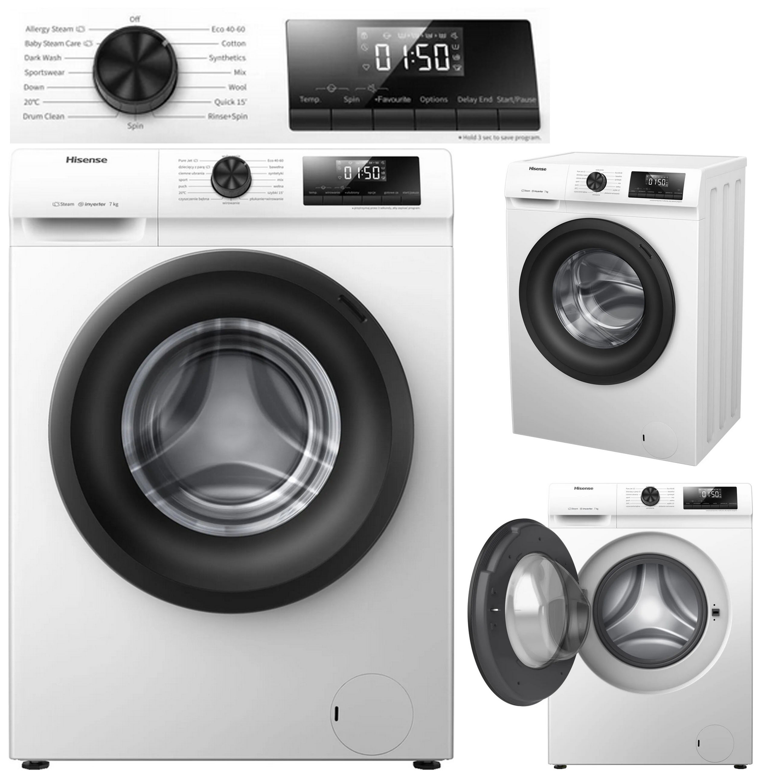 

Pralka Gorenje WQEP7122EVN 7kg 1200 obr. Para