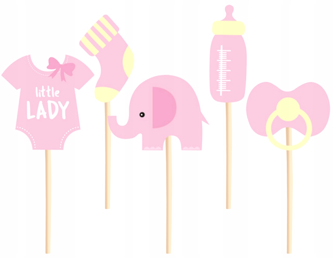 

Pikery Toppery Baby Shower ROCZEK-5 SZTUK-8273