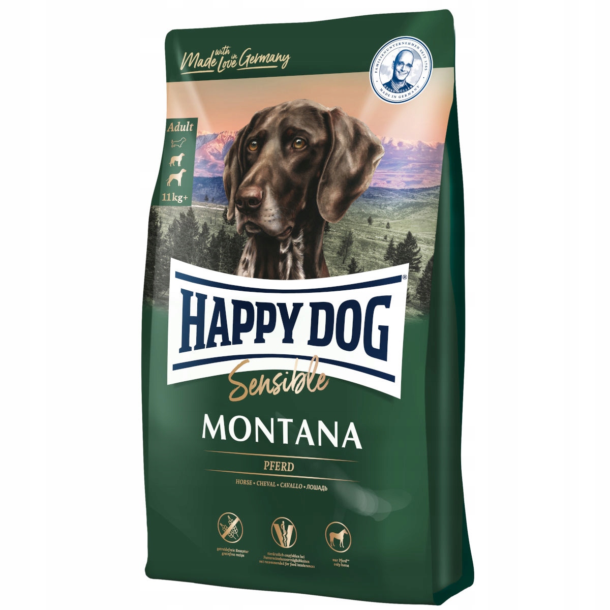 Happy Dog 10kg Montana karma dla psów konina