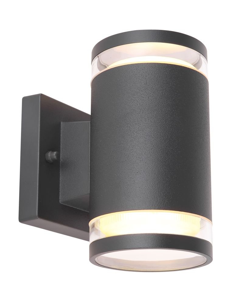 Venkovní nástěnné svítidlo Alcala antracitové Led 2xGX53 7W IP44