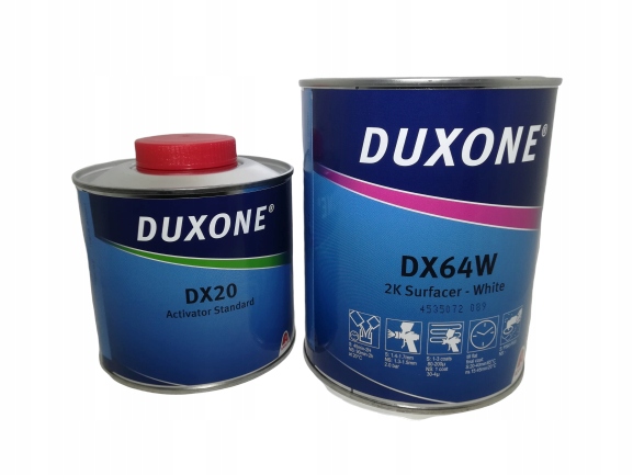 DUXONE DX64W DX20 PODKLAD BIALY UTWARDZACZ 2 5L
