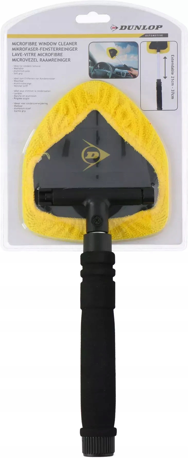 Myjka do szyb okien luster teleskopowa regulowana z mikrofibry DUNLOP Producent Dunlop