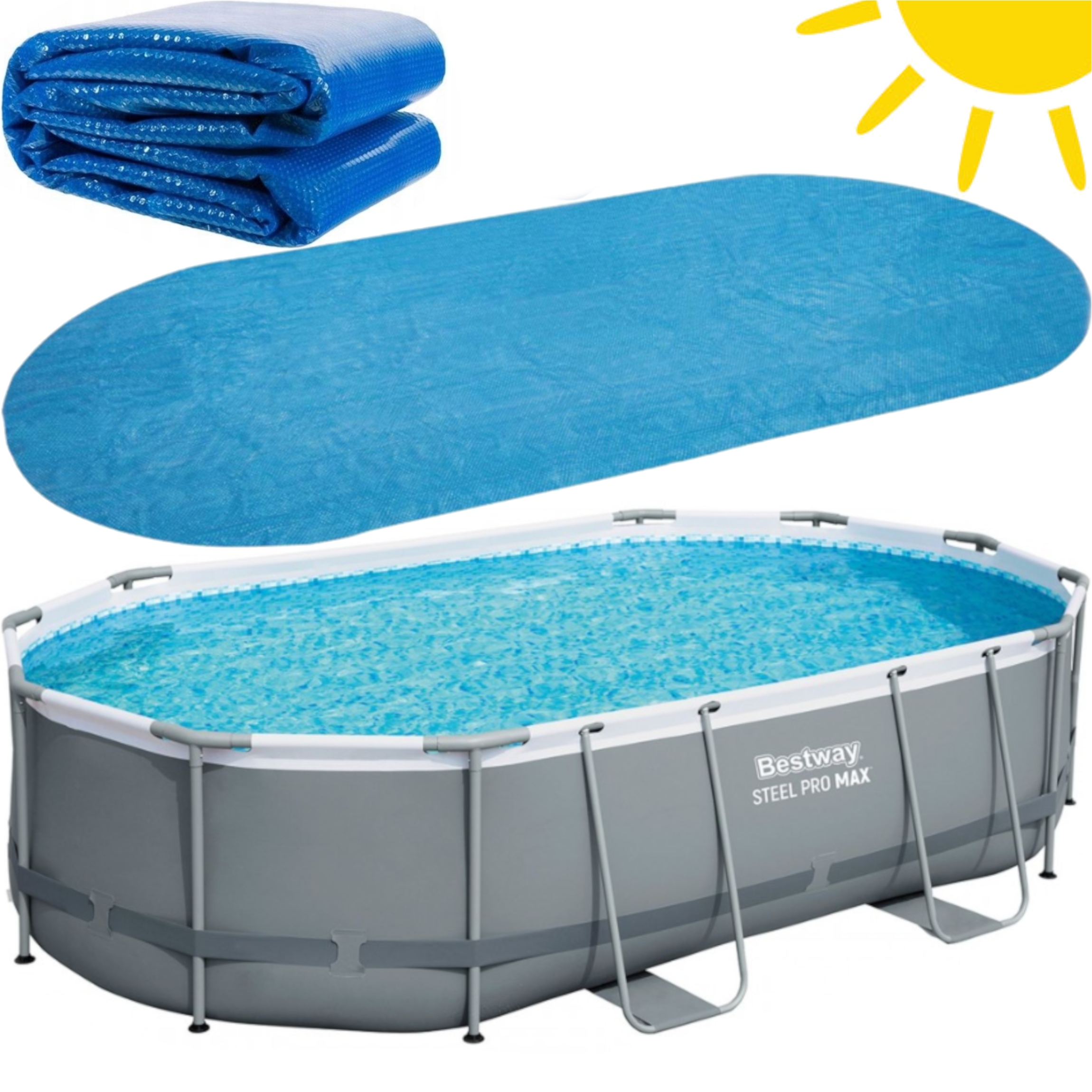 Plachta Pro Ohřev Vody Solární Ohřívač XL Oválná