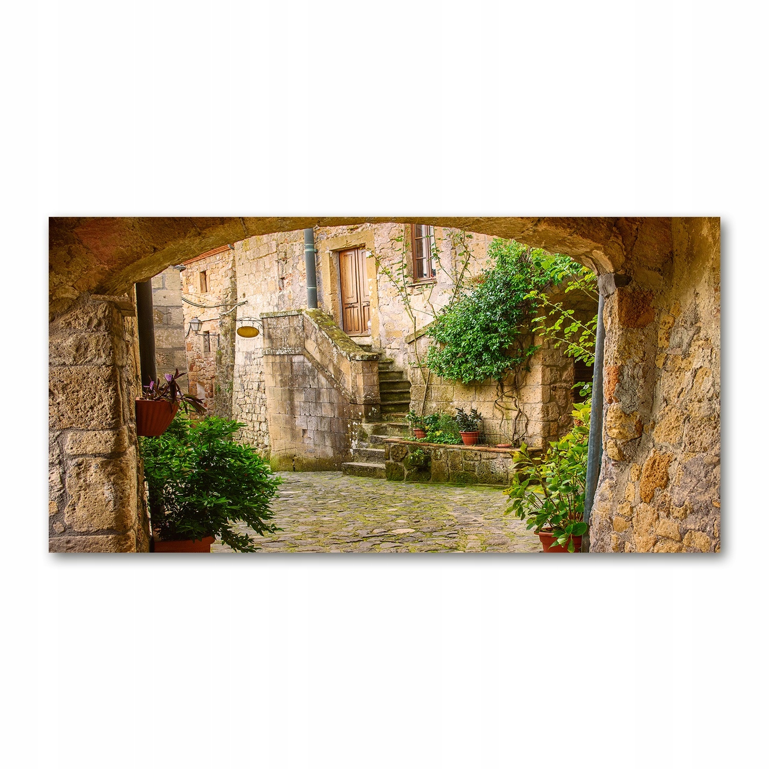 

Foto obraz akryl zdjęcie Włoskie uliczki 120X60 cm