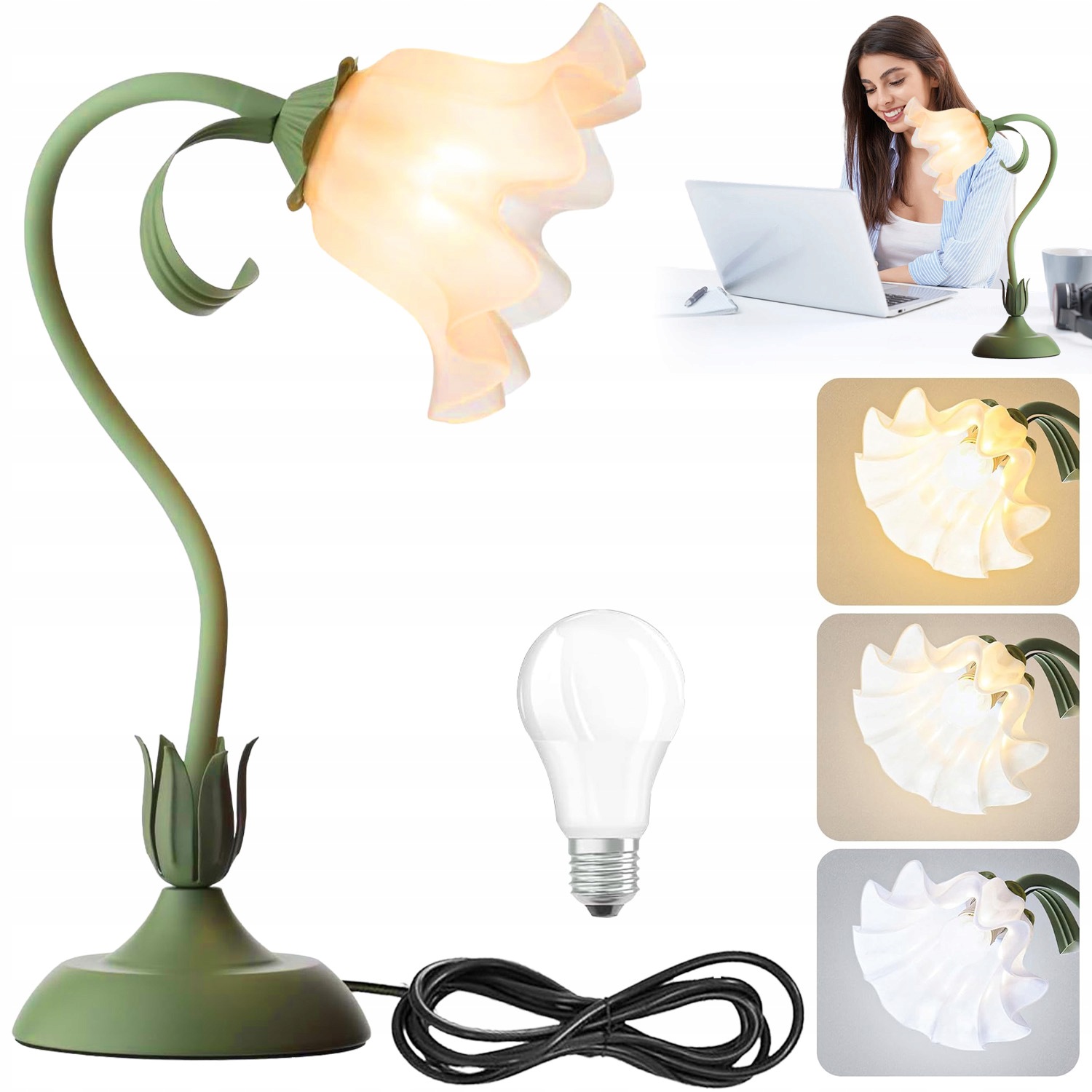 Multifunkční Stolní Lampa Pro Děti, Stolní Lampa, Ovládání 15X50 CM