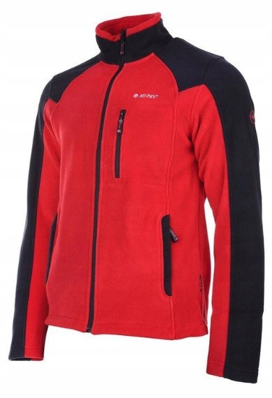 Pánský Teplý Fleece 280 g/m2 Mikina Fleecová Hi-tec Monar Velikost L