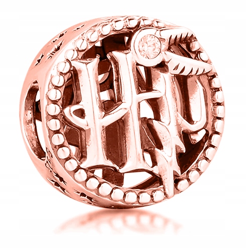 

Charms Harry Potter różowe złoto srebro 925