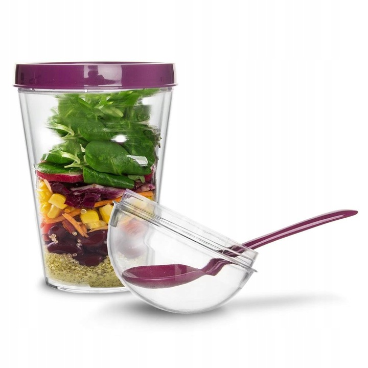 

Pojemnik Kubek na jogurt musli sałatkę