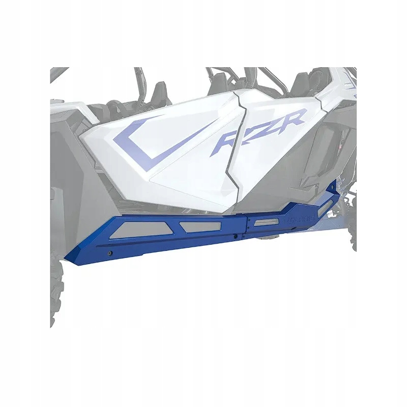 Nízkoprofilové kryty prahov Polaris Rzr (modré) 2883987-751