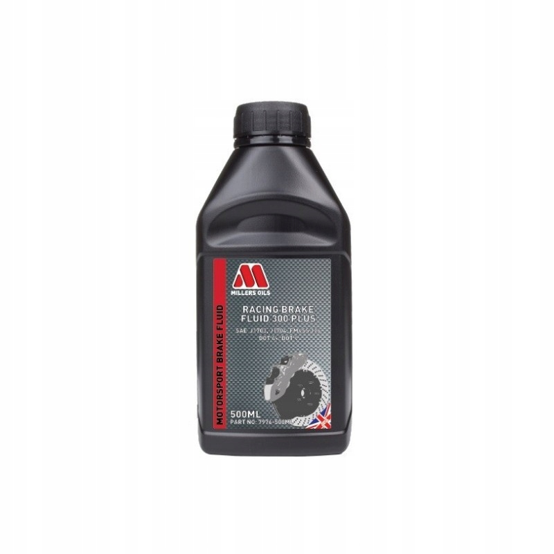 

Millers Racing Brake Fluid 300+ 500ml Dot 4
