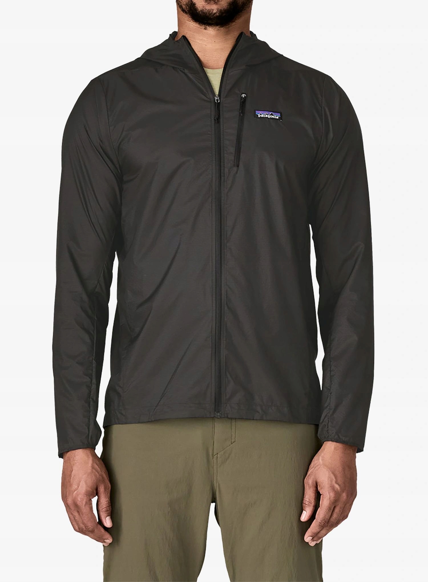 Kurtka do biegania Patagonia Houdini Jacket black w/black XXL