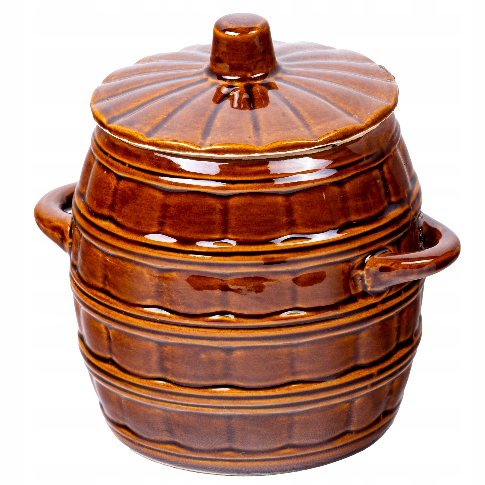 BECZKA KAMIONKOWA GARNEK DO KISZENIA KAPUSTY OGÓRKÓW KAMIONKA POKRYWKA 3,2L Marka Deco4Home