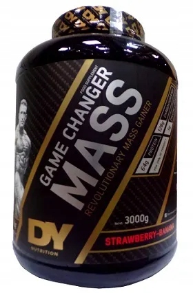 Dorian Yates Game Changer Mass Gainer Strawberry-Banana prášek 3000 g