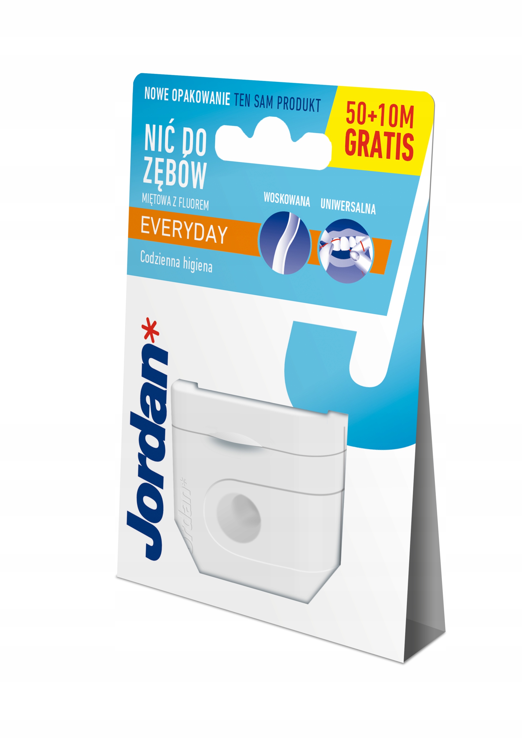 

Jordan nić dentystyczna Everyday Floss 50m