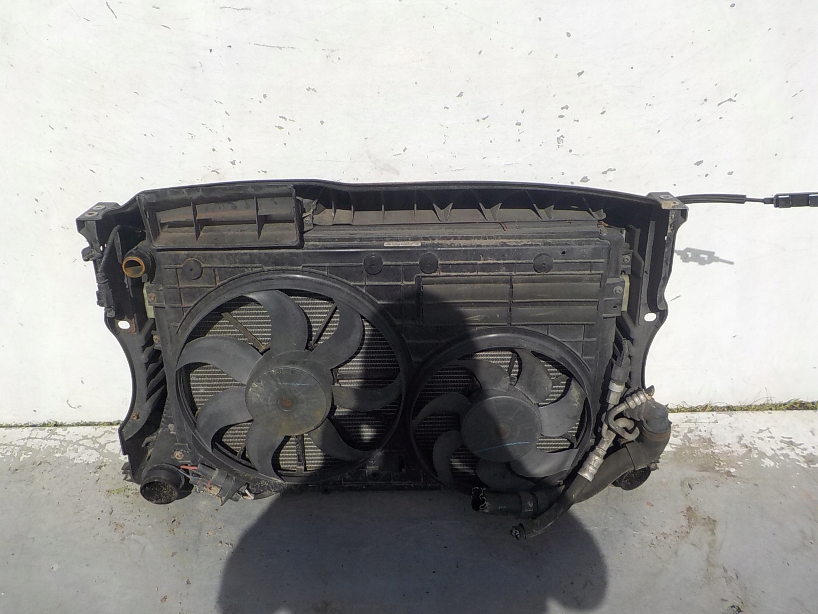 341 VOLKSWAGEN GOLF VI 2.0 TDI 08-13 support panel for radiators sider radiator