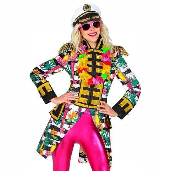 Dámský Barevný Frak Aloha Tropický L