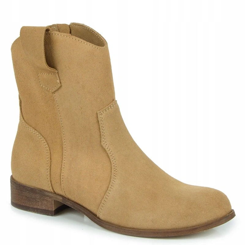 Laroni 3305/2/G Kotníkové Boty Ploché Semišová Kůže Rudé 39