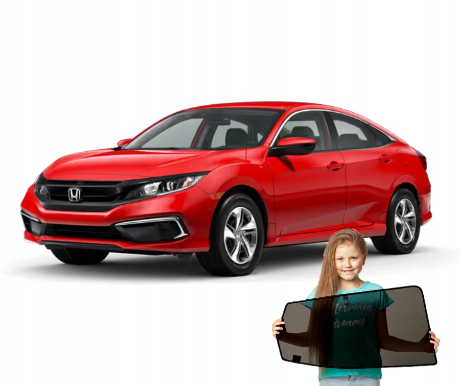 Záclony Rolety Kryty Dedikované na magnety pro Honda Civic 10 X sedan