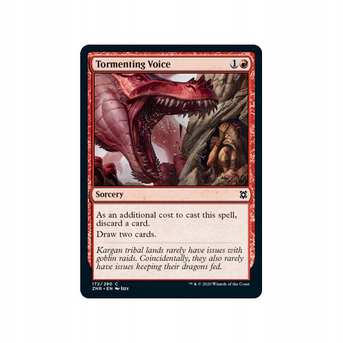 Mtg 4x Tormenting Voice