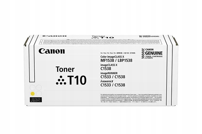 Originálny toner Yellow Canon i-SENSYS X C1533, C1538 (T10Y, 4563C001)