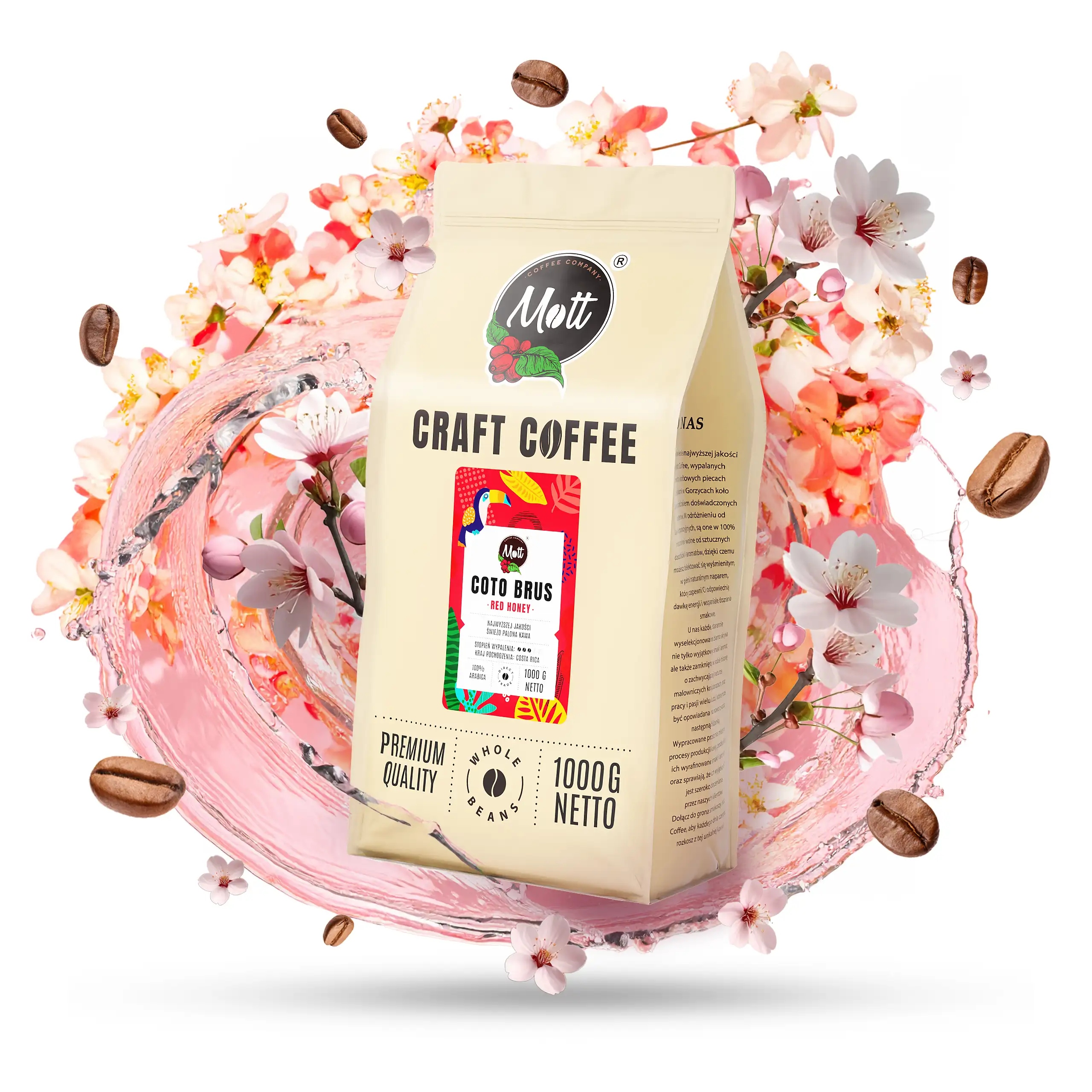 Levně Káva Zrnková 1 kg Kostarika Red Honey 100%ARABICA Speciality Čerstvě pražená