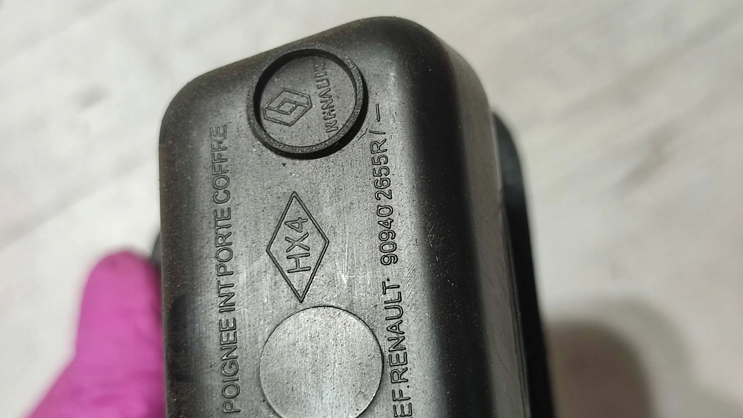 Renault Kadjar 17r 1.5dci rear part side right handle lkapy