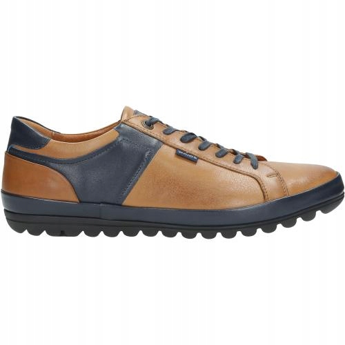 

Buty Wojas Półbuty męskie skóra jasny brąz r. 44