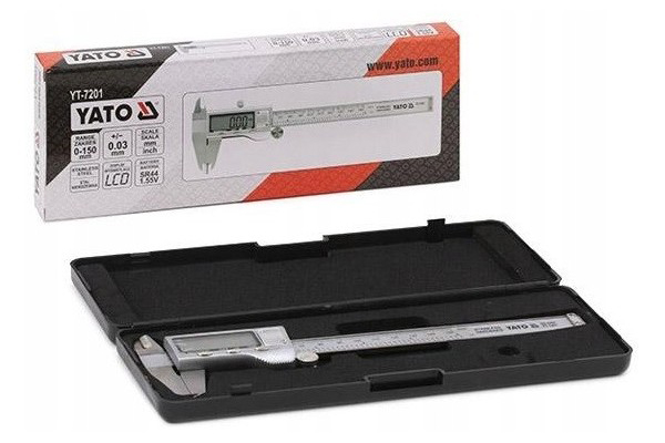 Suwmiarka elektroniczna Yato 150mm 0,02mm YT-7201